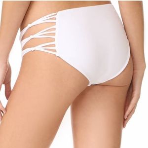 MIKOH Barcelona Skinny String Bikini Bottoms - Med
